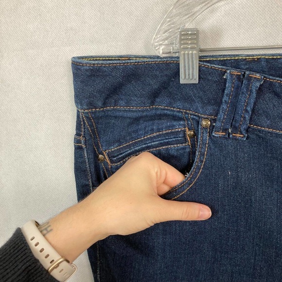 Lane Bryant Jeans Womens Sz 26 Blue Denim Distinctly Boot Cut‎ Stretch Average - Picture 5 of 11
